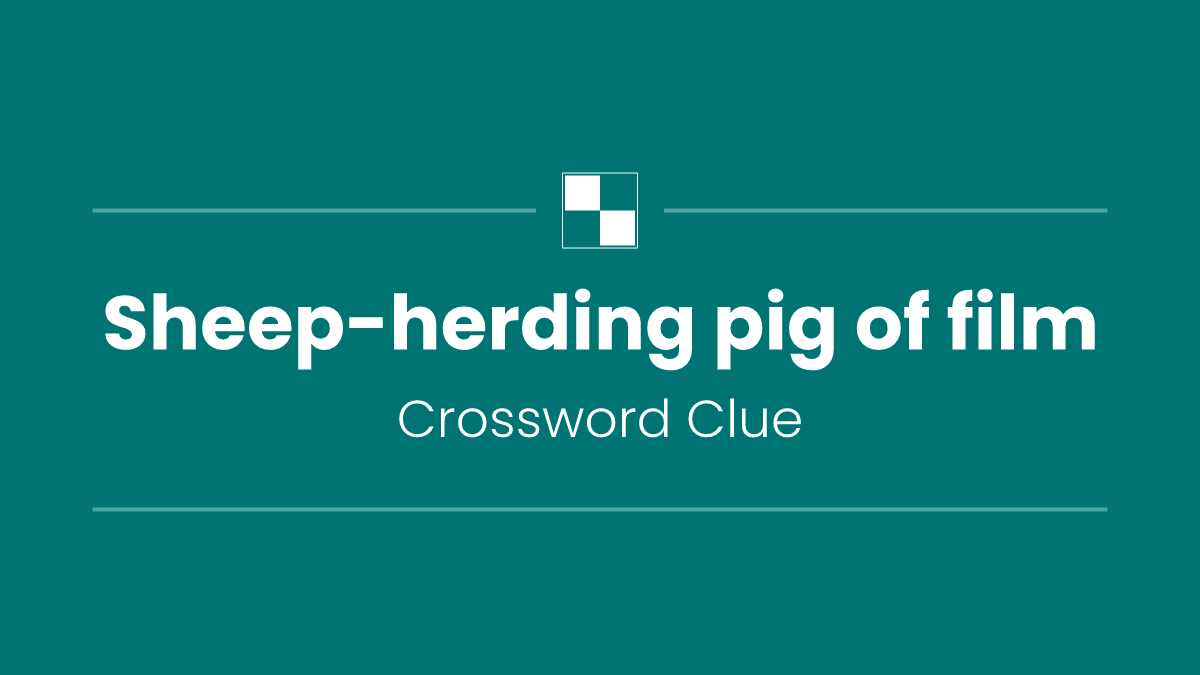 Sheep-herding pig of film