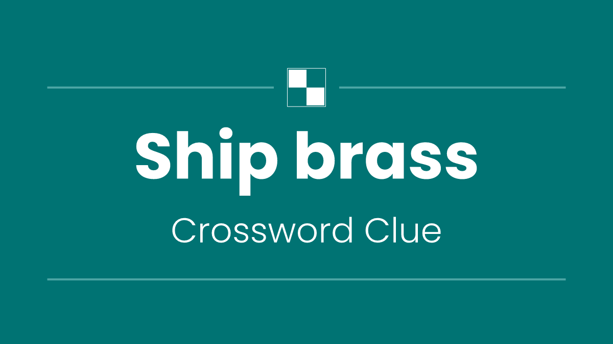 Ship brass