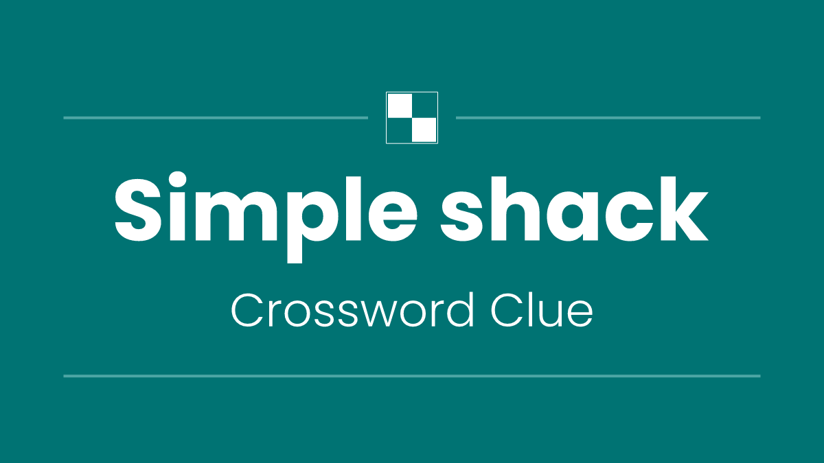 Simple shack