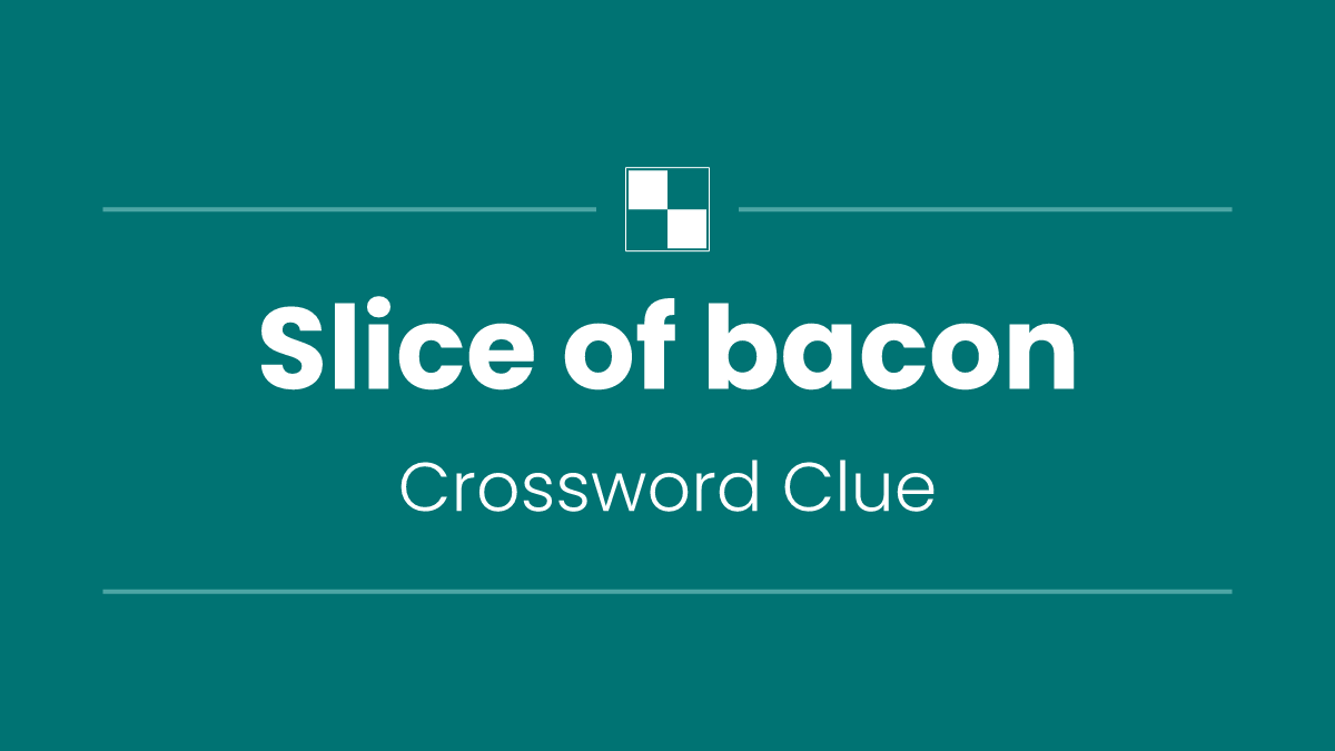 Slice of bacon
