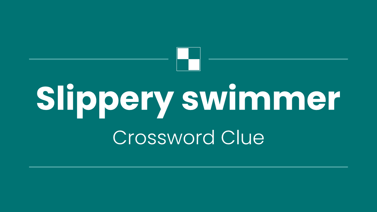 Slippery swimmer