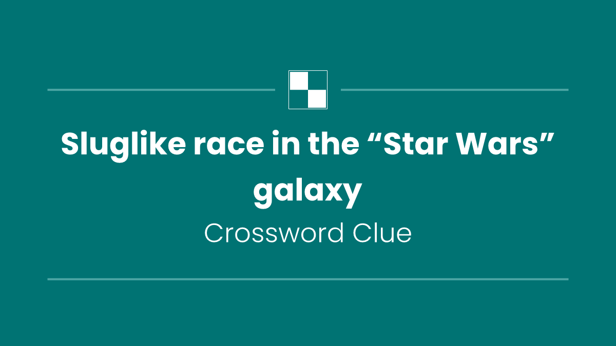 Sluglike race in the “Star Wars” galaxy