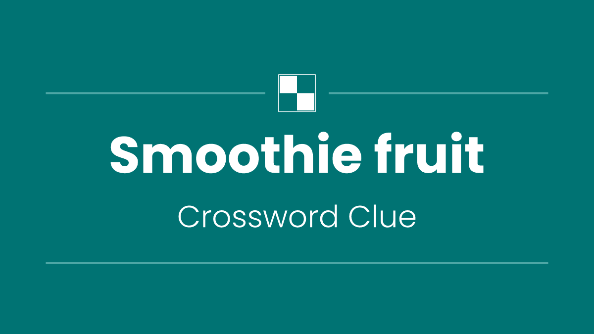 Smoothie fruit