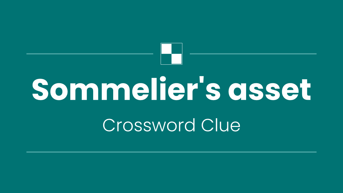 Sommelier's asset