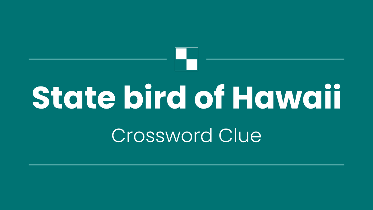 State bird of Hawaii