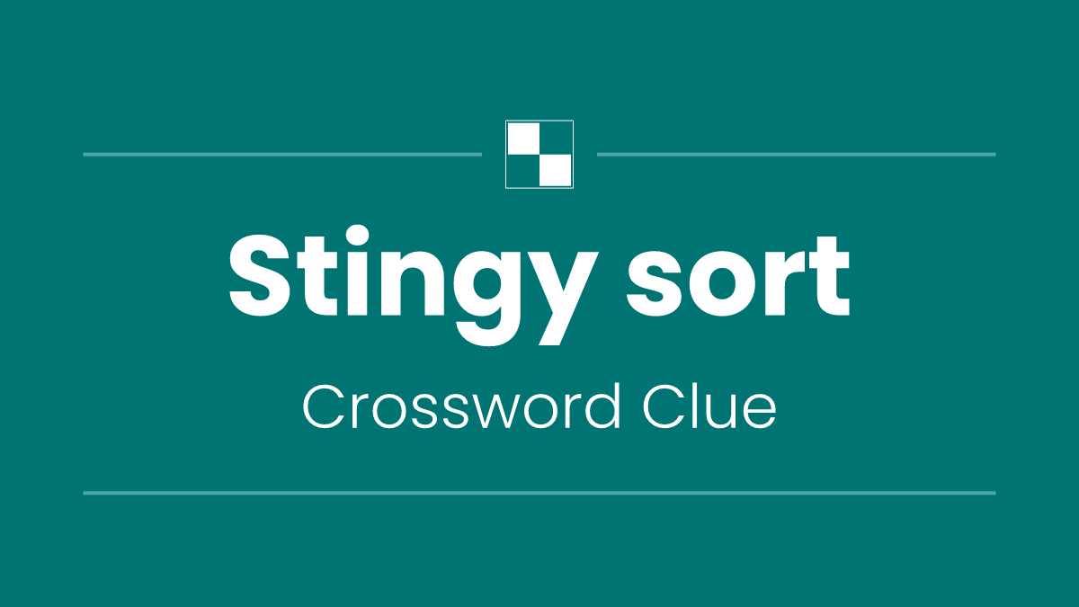 Stingy sort
