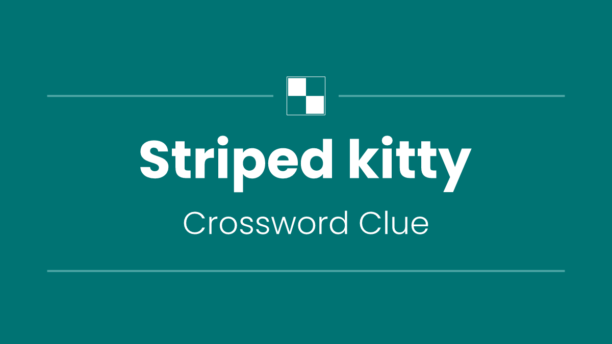 Striped kitty