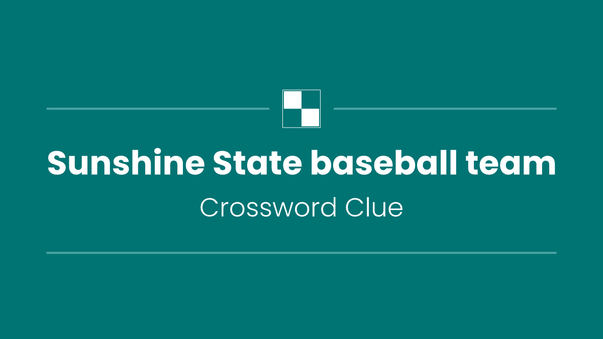 Sunshine State baseball team
