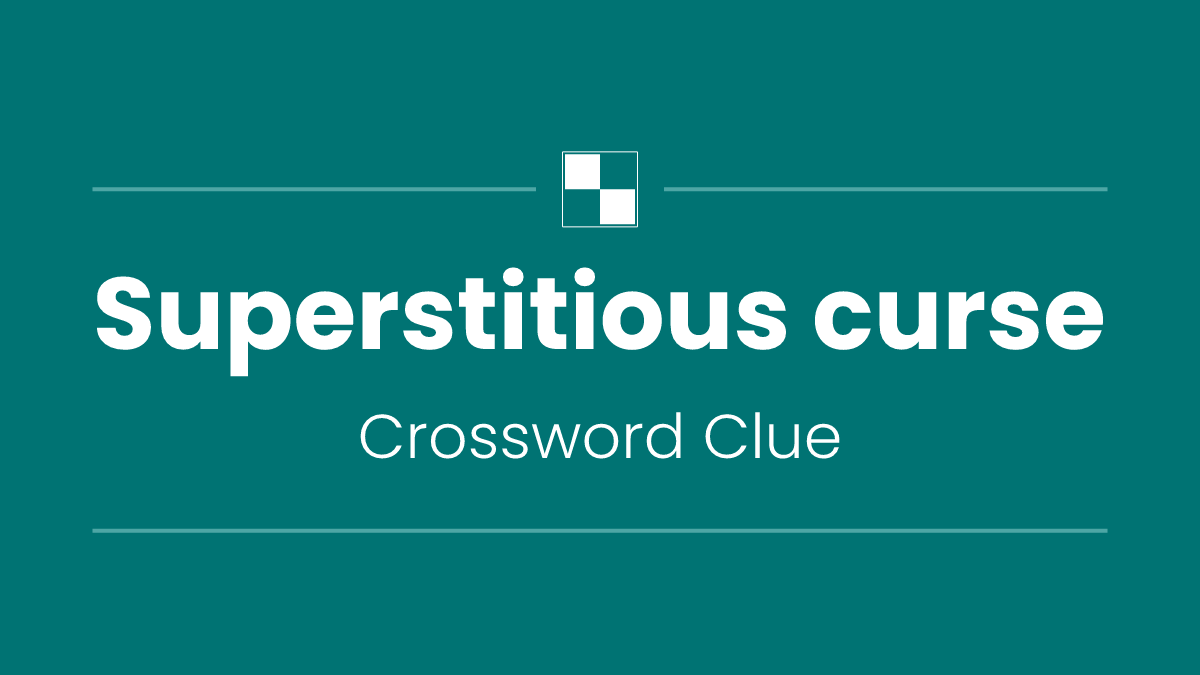 Superstitious curse