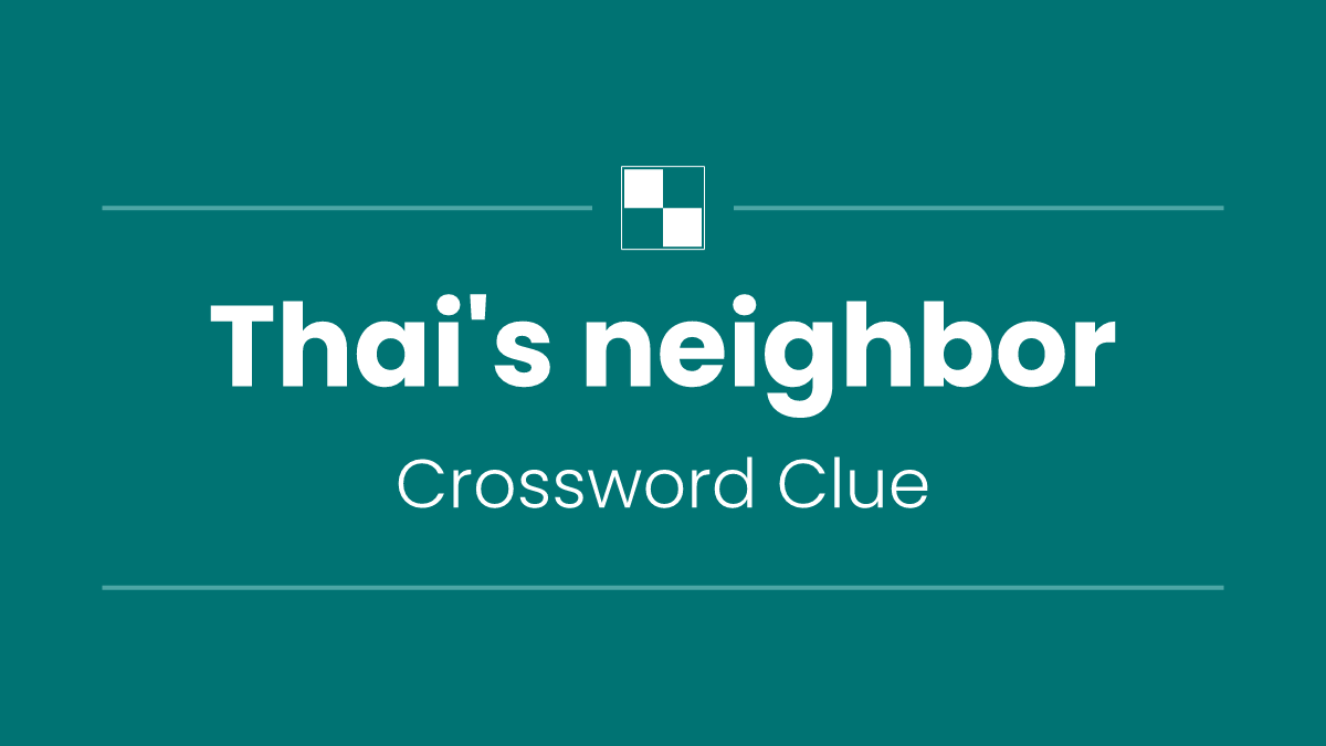 Thai's neighbor