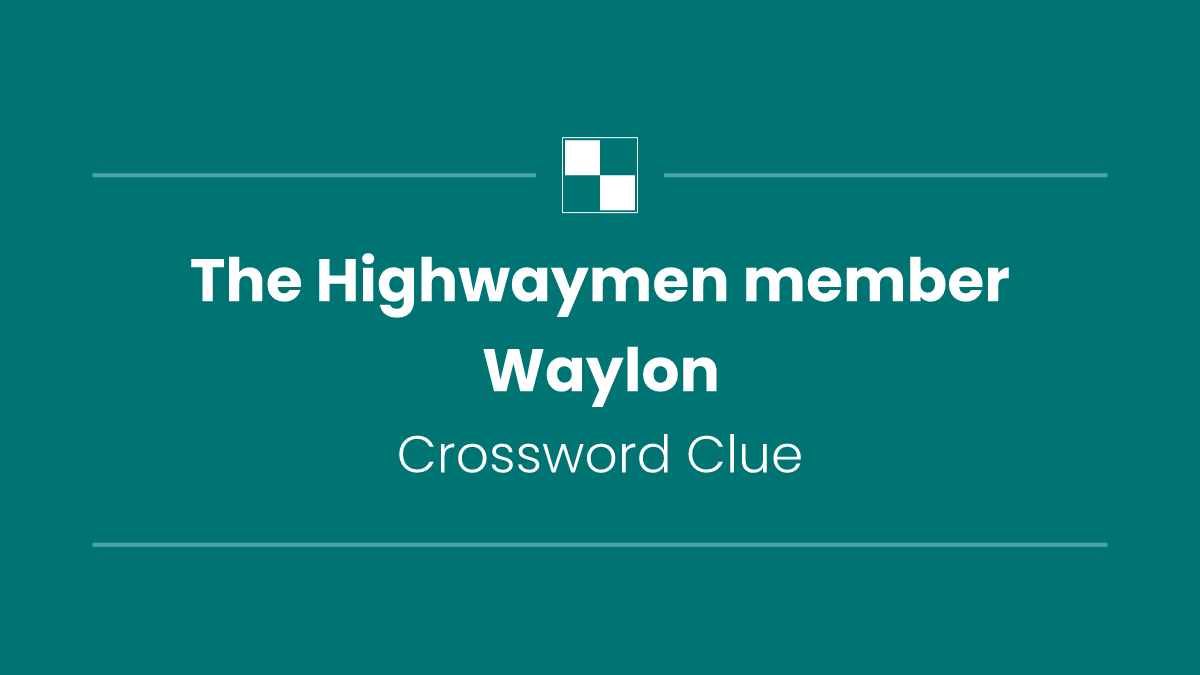 The Highwaymen member Waylon