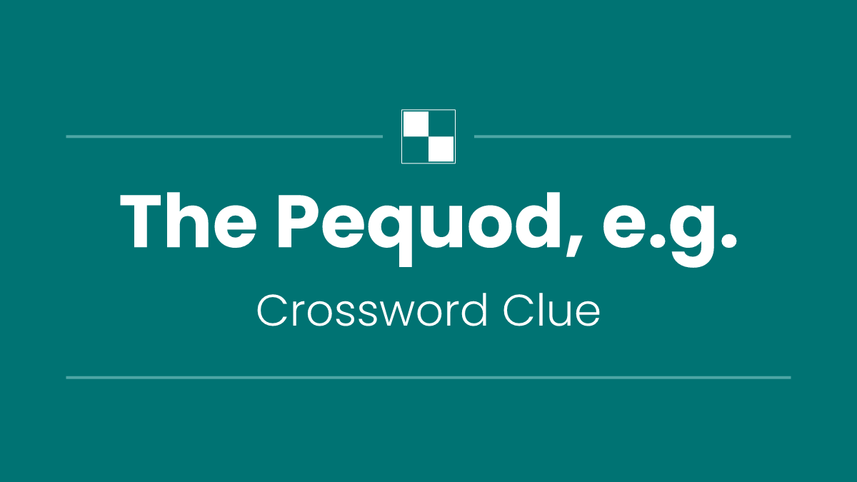 The Pequod, e.g.