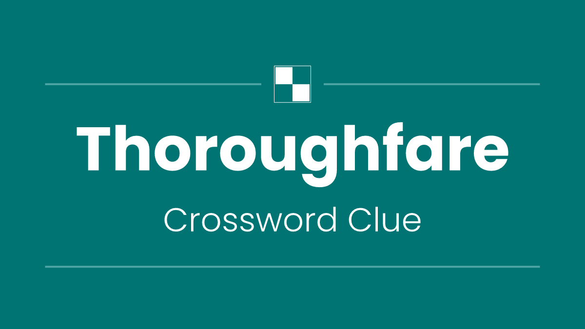 Thoroughfare