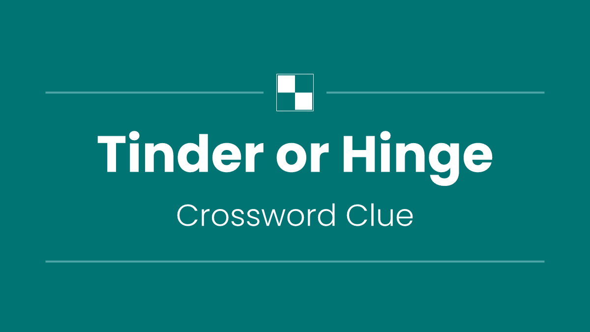 Tinder or Hinge