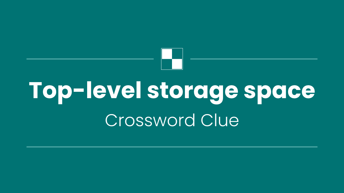 Top-level storage space