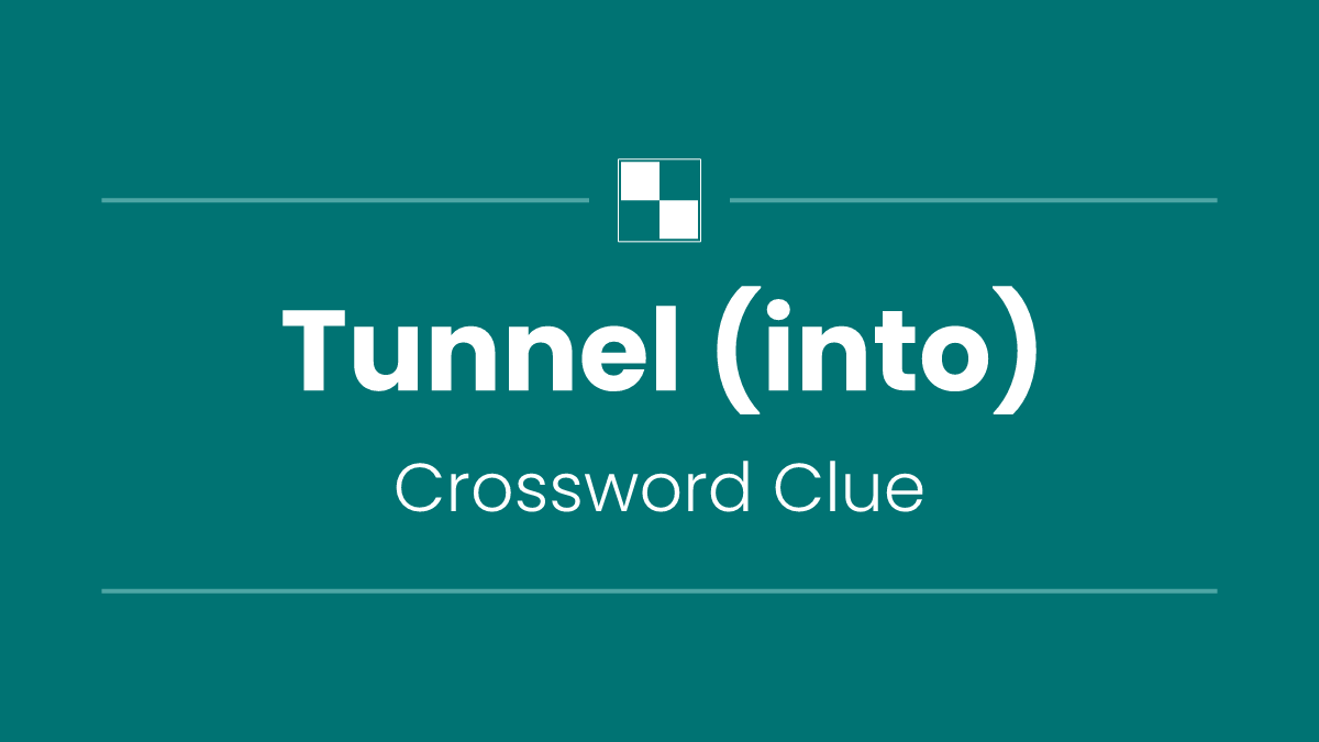Tunnel (into)