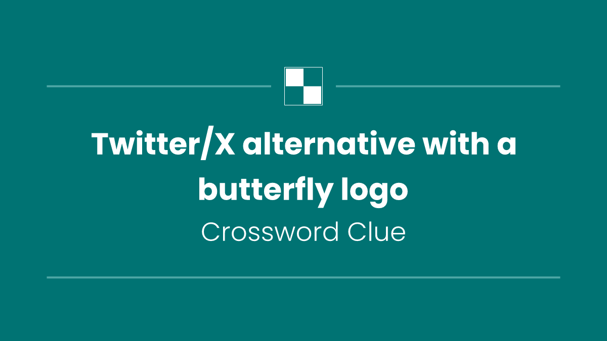 Twitter/X alternative with a butterfly logo