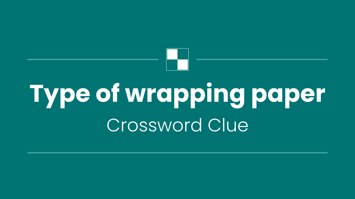 Type of wrapping paper