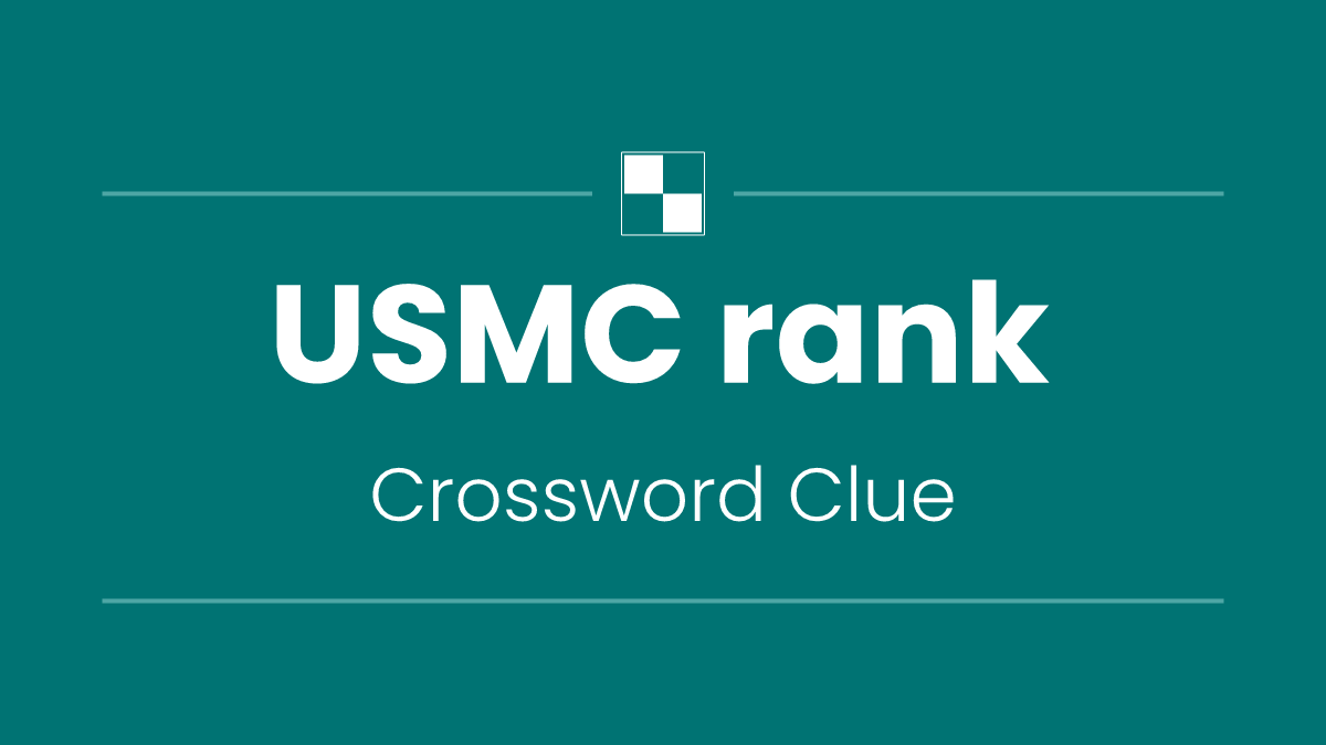 USMC rank