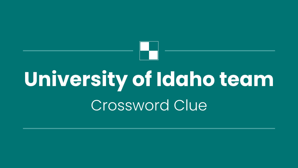 University of Idaho team