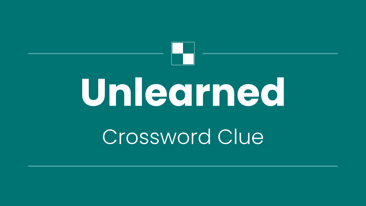 Unlearned