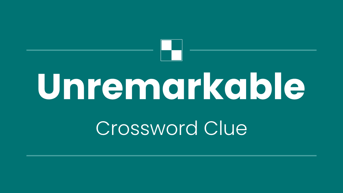 Unremarkable