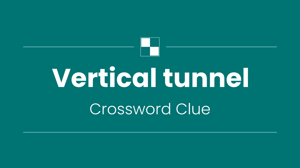 Vertical tunnel