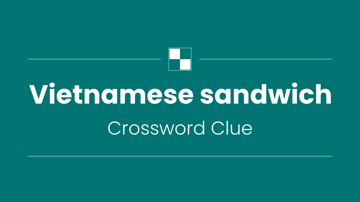 Vietnamese sandwich