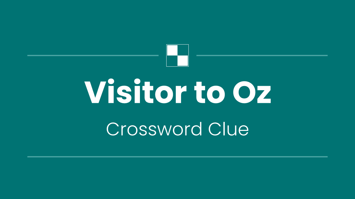 Visitor to Oz