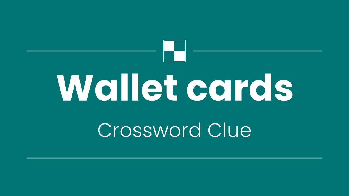 Wallet cards