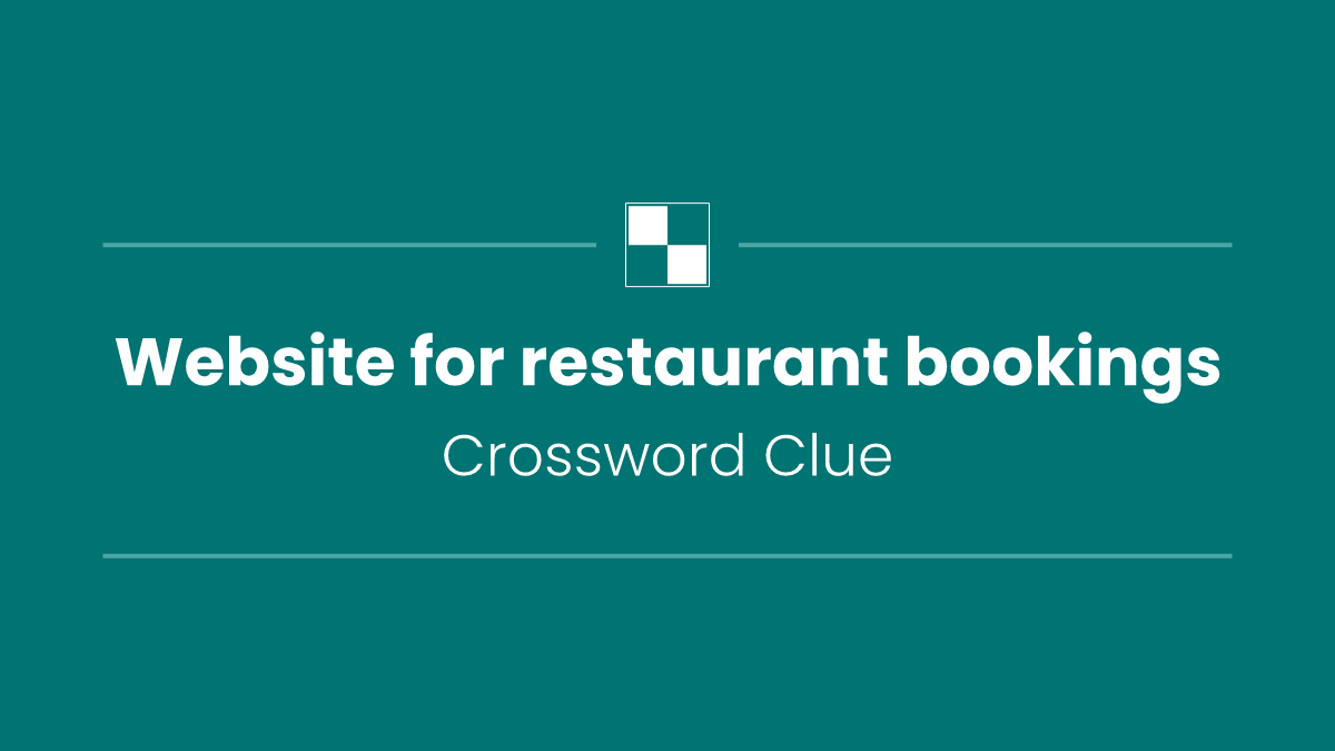 Website for restaurant bookings