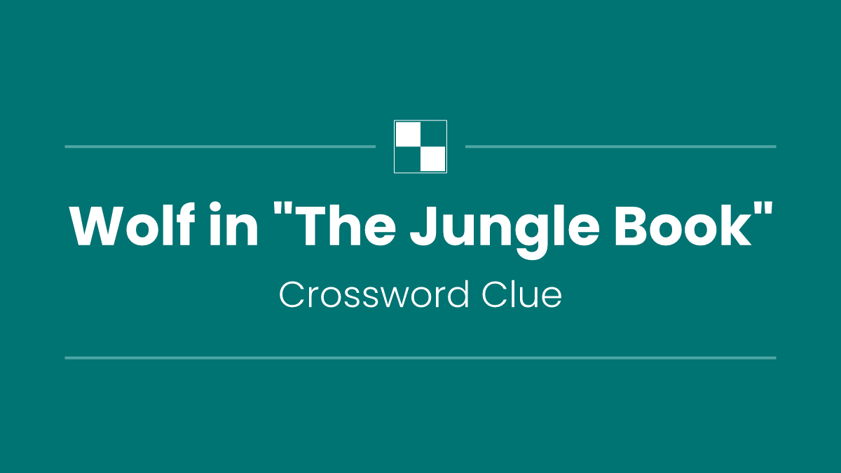 Wolf in "The Jungle Book"