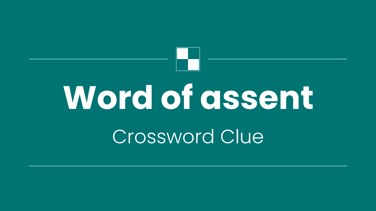 Word of assent