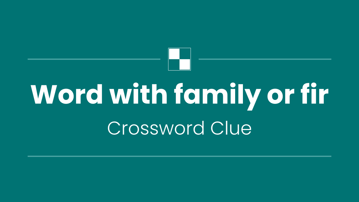 Word with family or fir