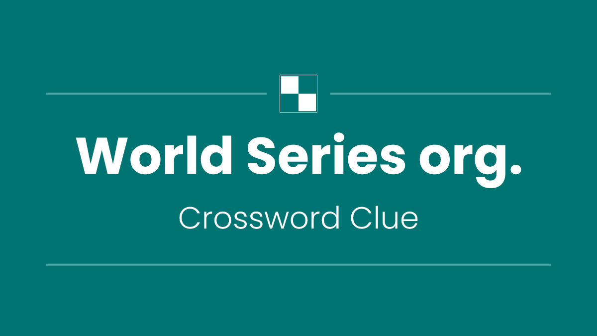 World Series org.
