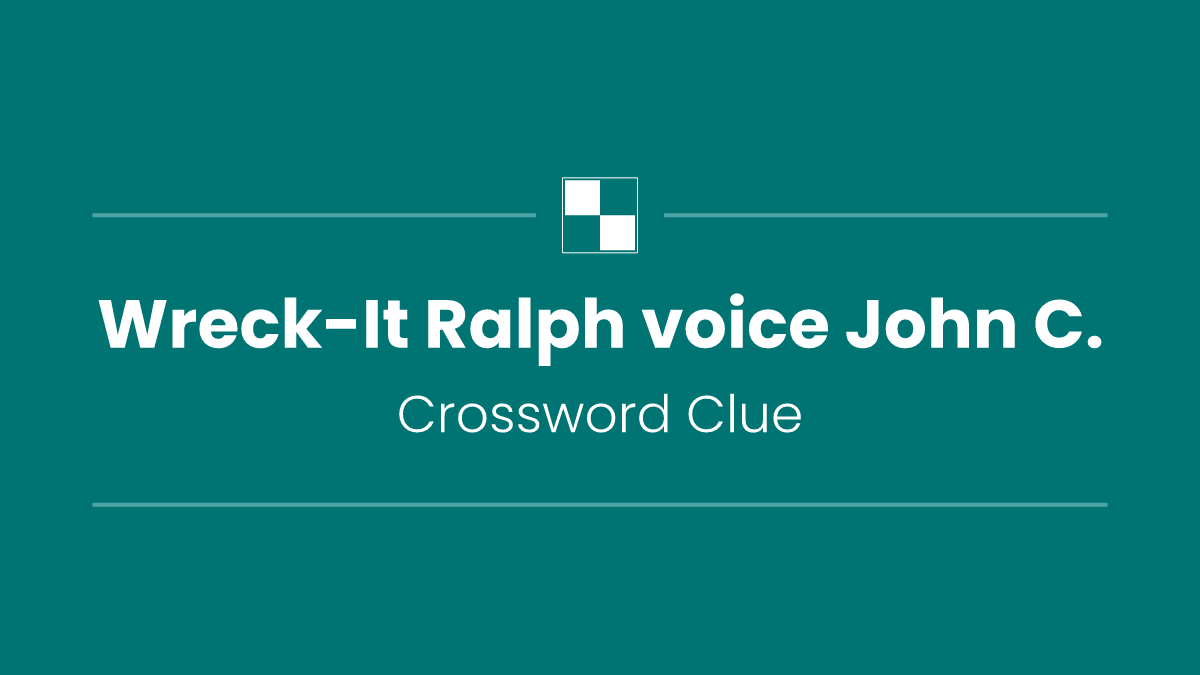 Wreck-It Ralph voice John C.