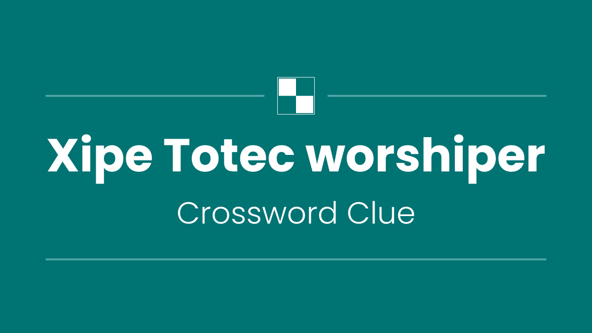 Xipe Totec worshiper