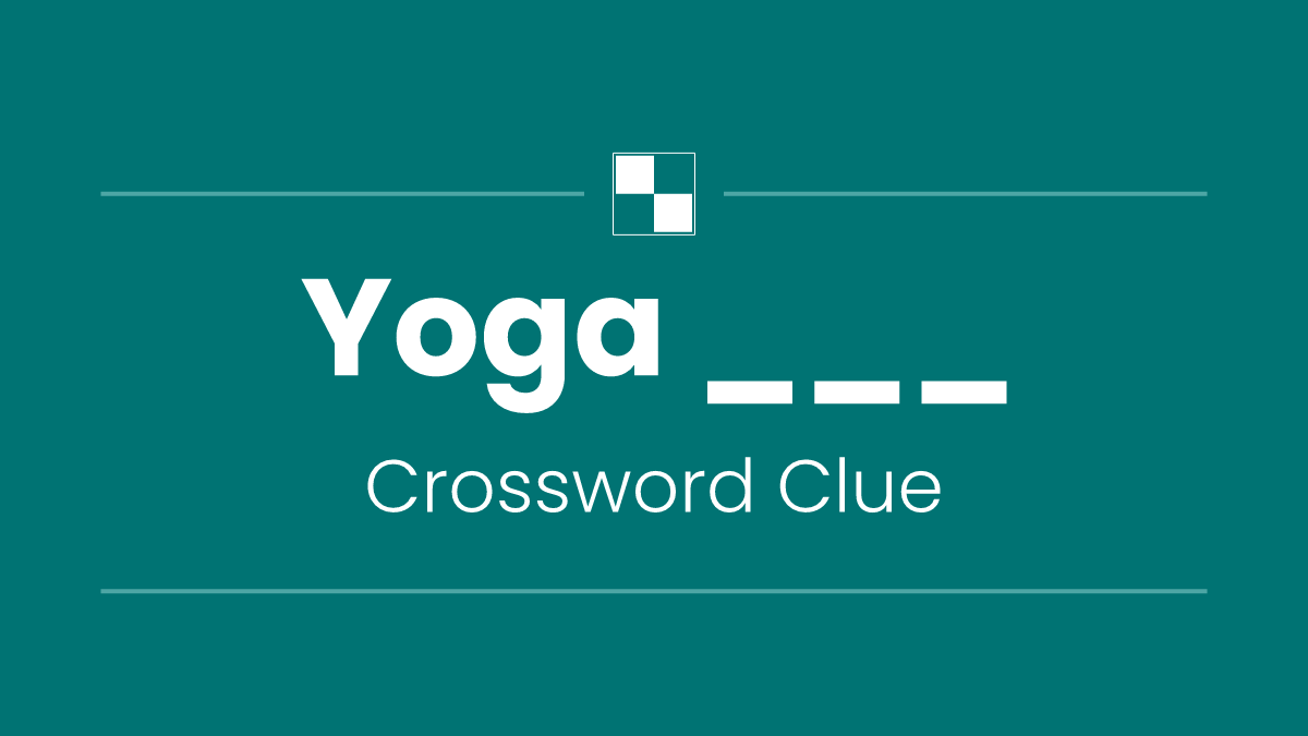 Yoga ___