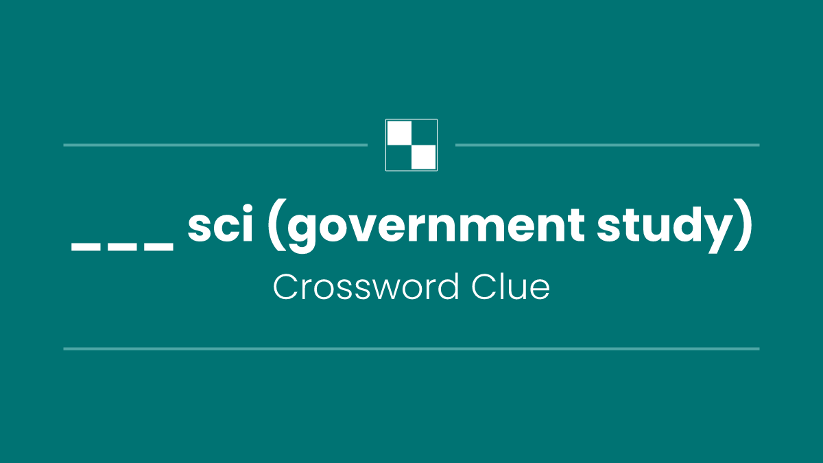 ___ sci (government study)
