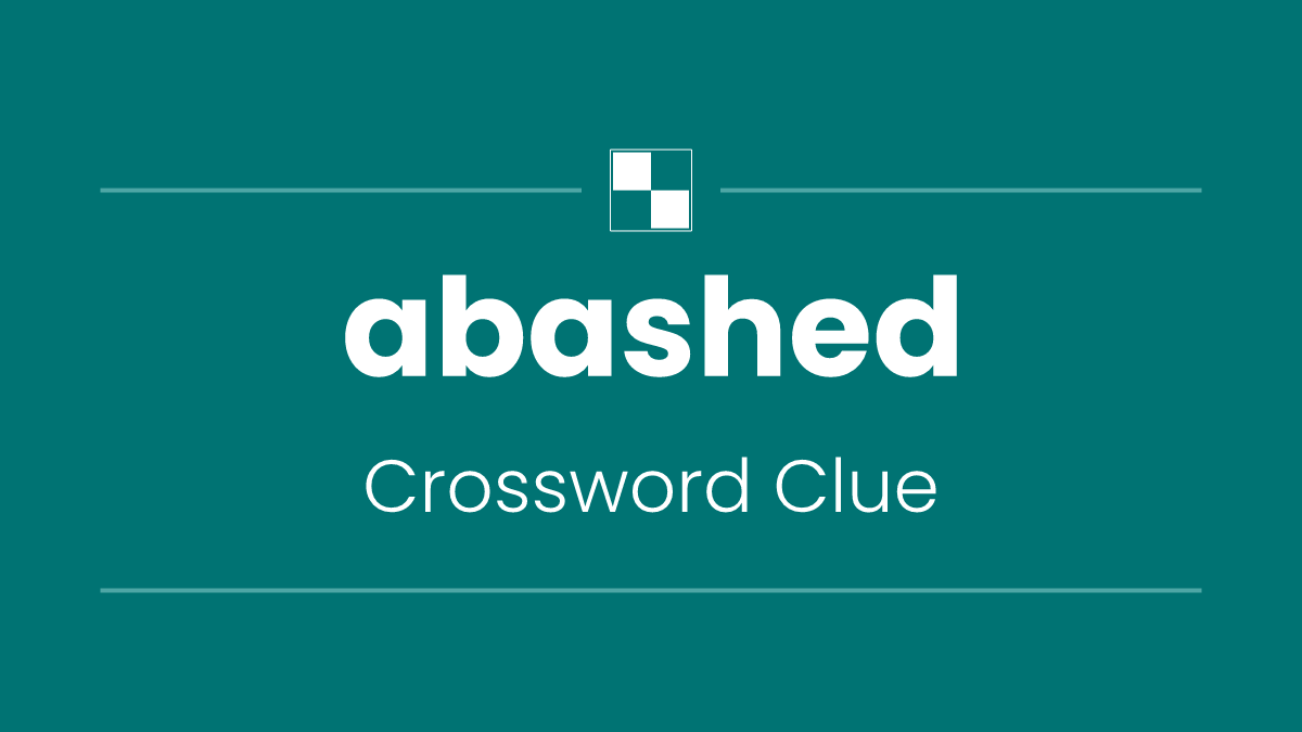 abashed
