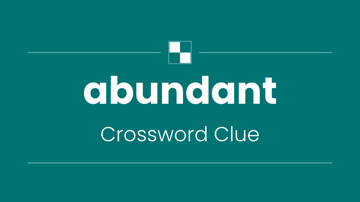 abundant