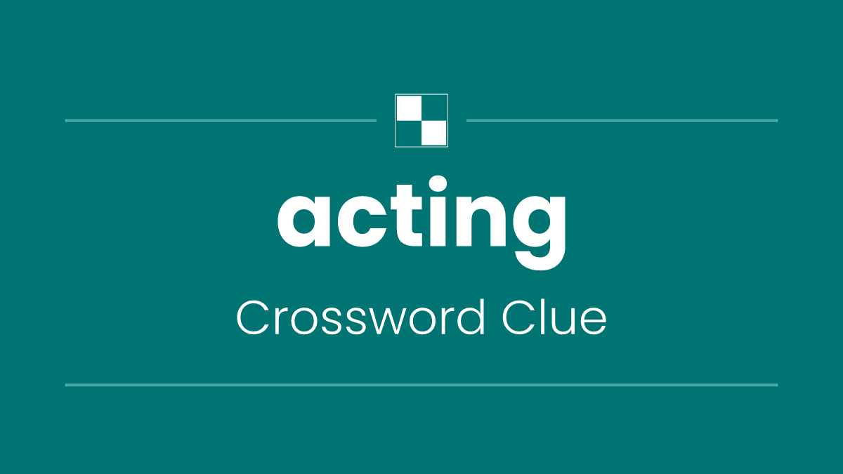 acting