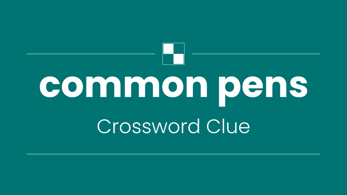 common pens