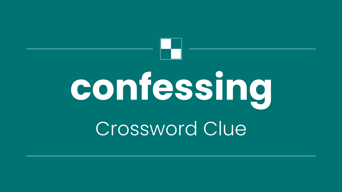 confessing