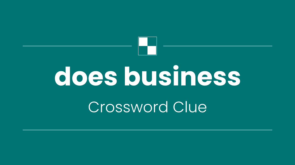 does business