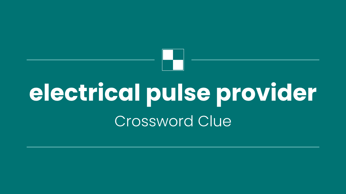 electrical pulse provider