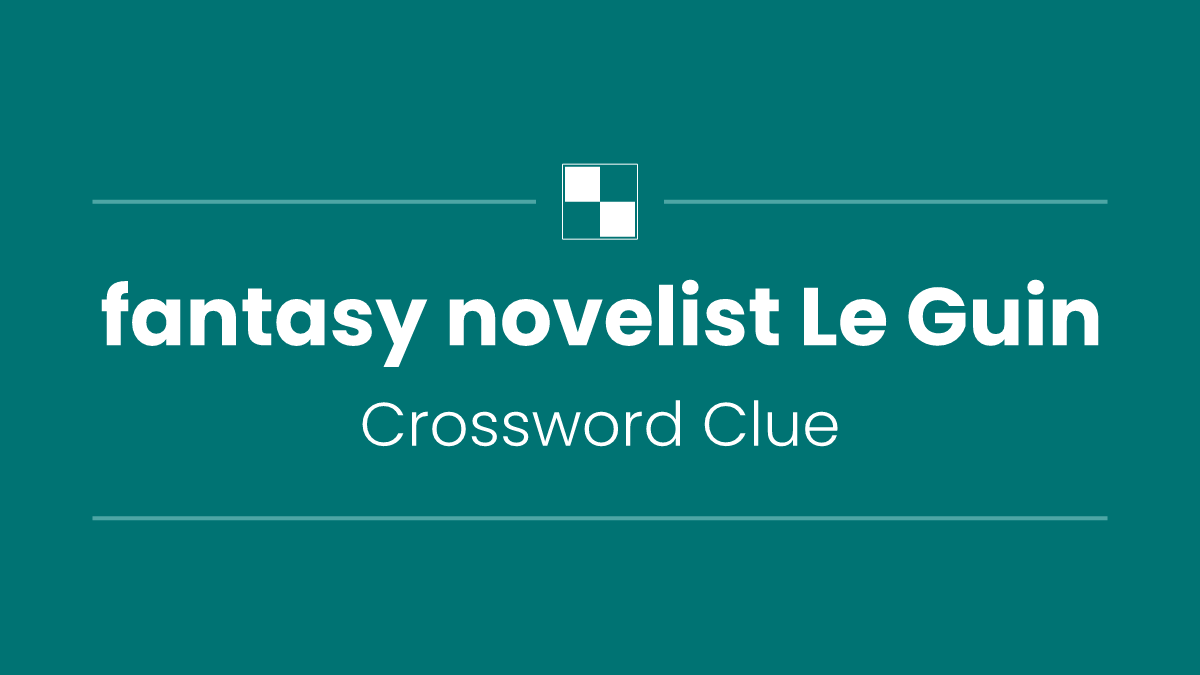 fantasy novelist Le Guin