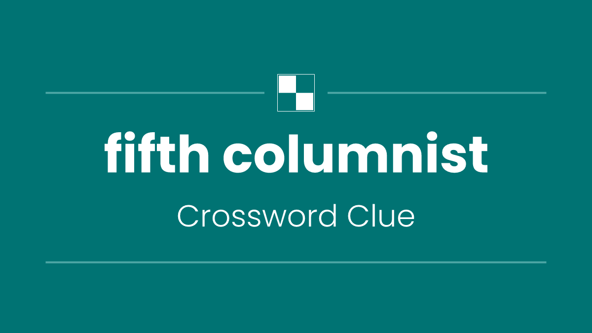 fifth columnist