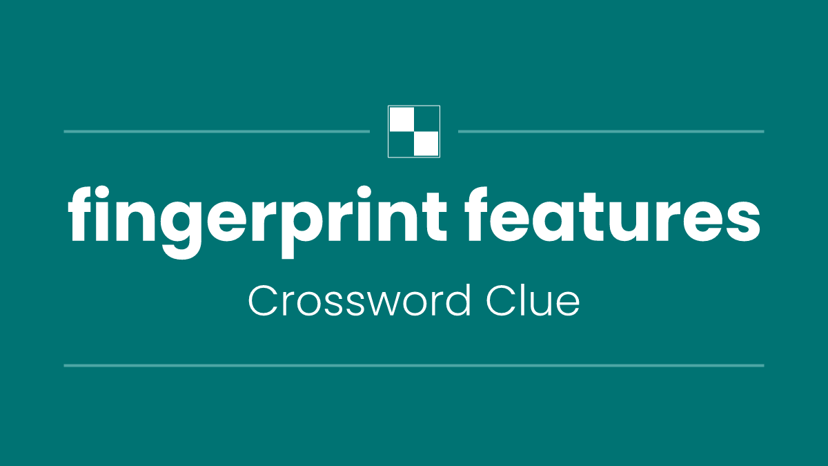 fingerprint features