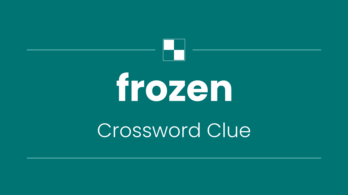 frozen